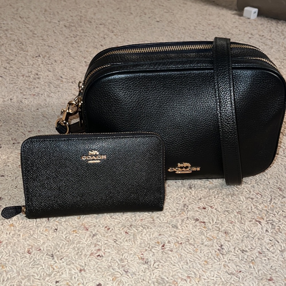 Coach Camera Bag & Wallet